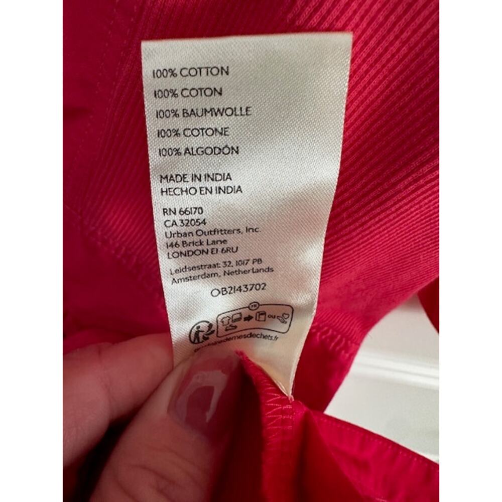 Daily Practice By Anthropologie NWOT Tiered Mini Zip Dress XS Pink - Picture 10 of 11